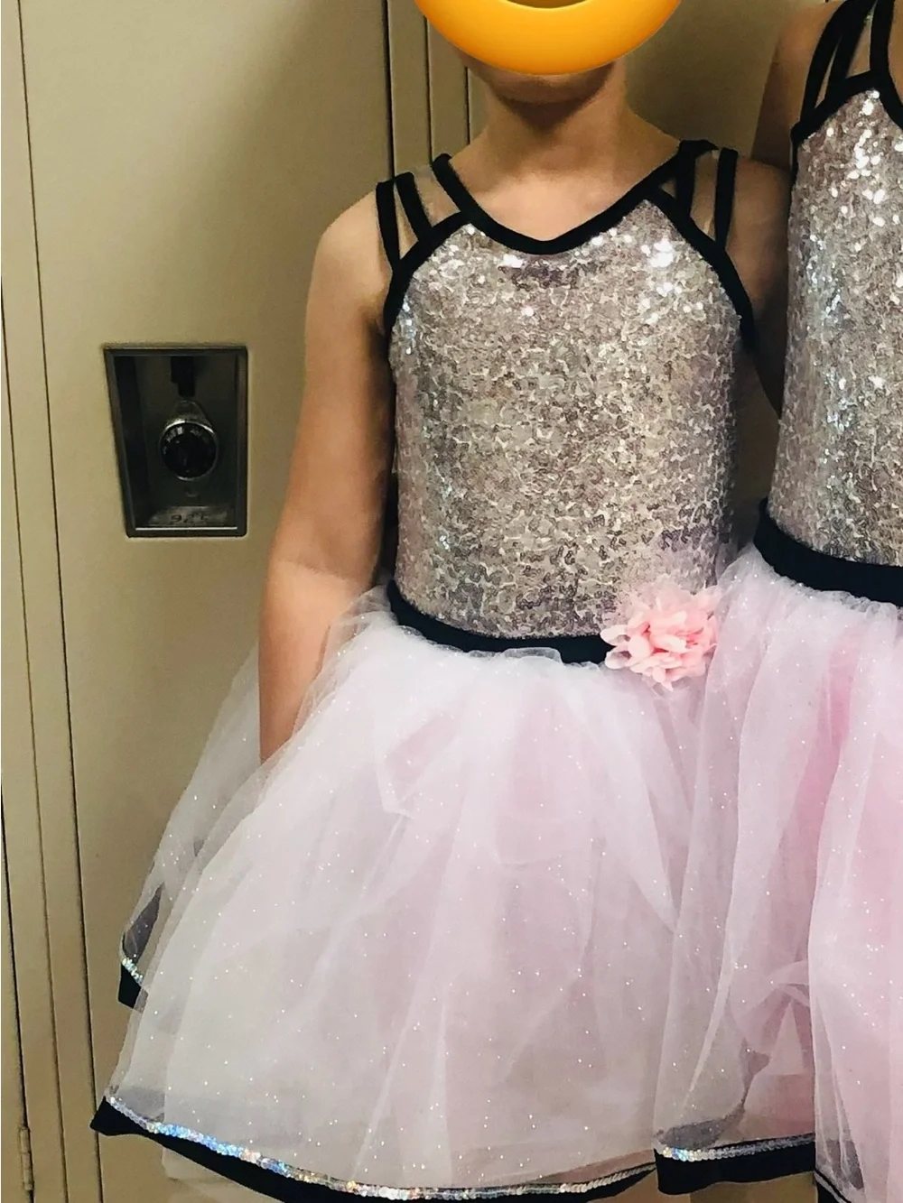 Girls' Sequined & Tulle Party Dress Lot - Navy, Pink, White, Cream